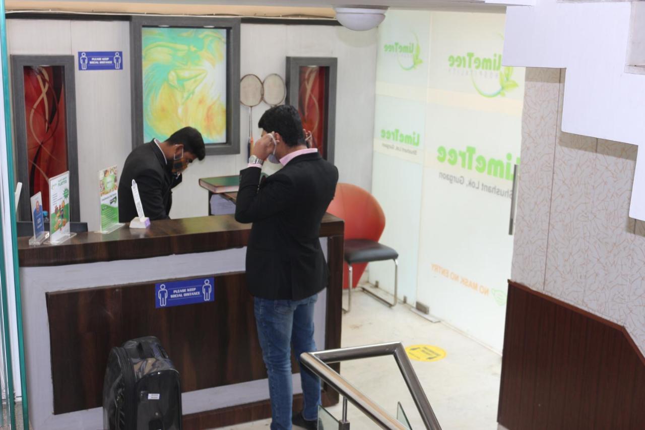 Lime Tree Hotel Sushant Lok Gurgaon Sector 29 Next To Iffco Chowk Metro Екстериор снимка